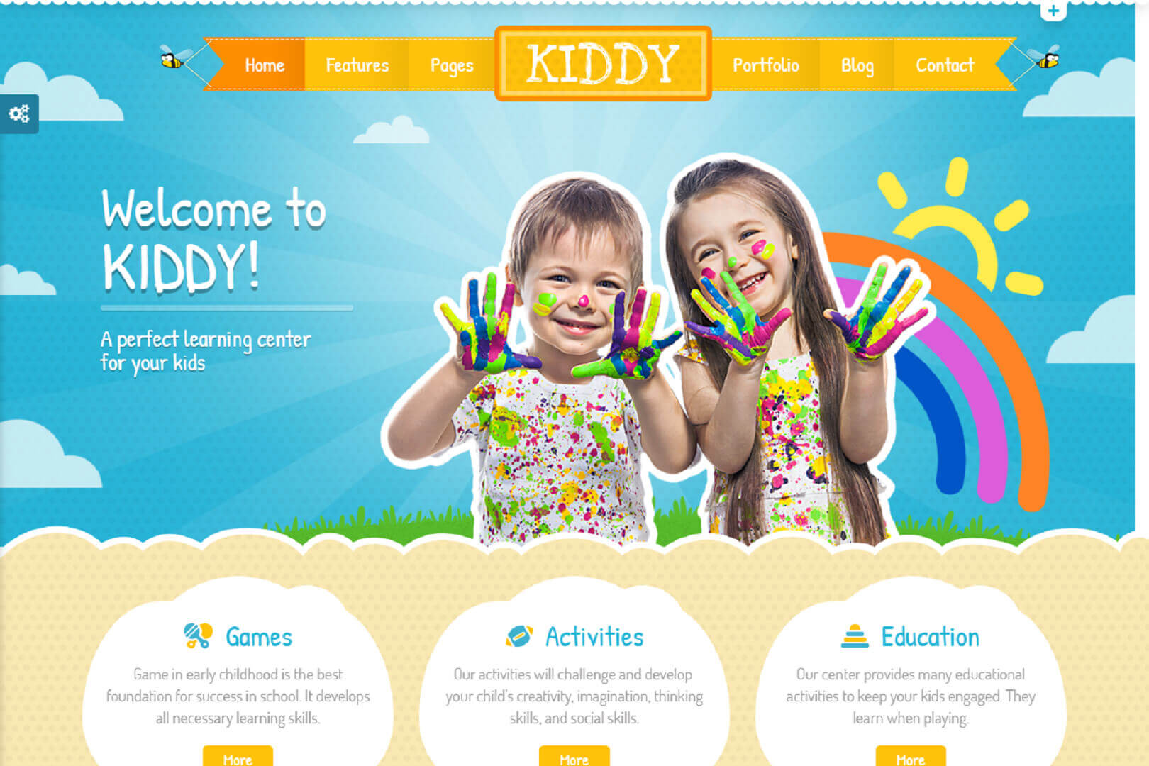 Download Free Children S Website Templates